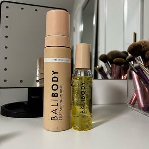 Bali Body Self Tanning Mousse and Face Tan Water